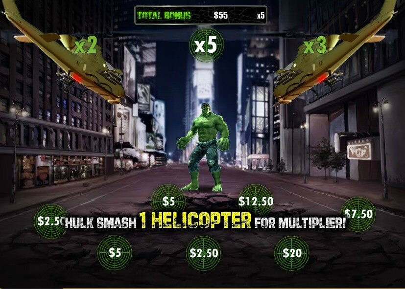 Hulk video slot: