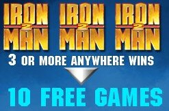 IRONMAN2 video slot: free spins