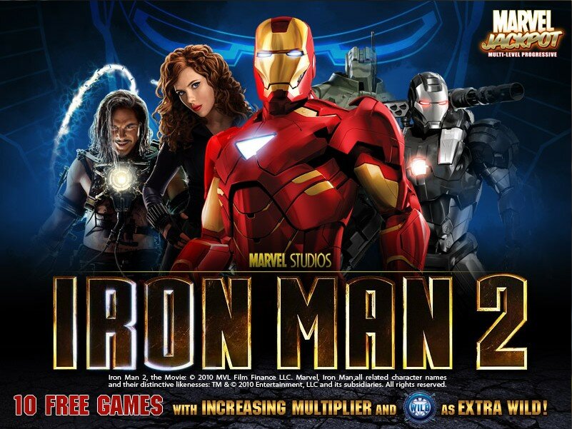 IRONMAN2 video slot: welcome