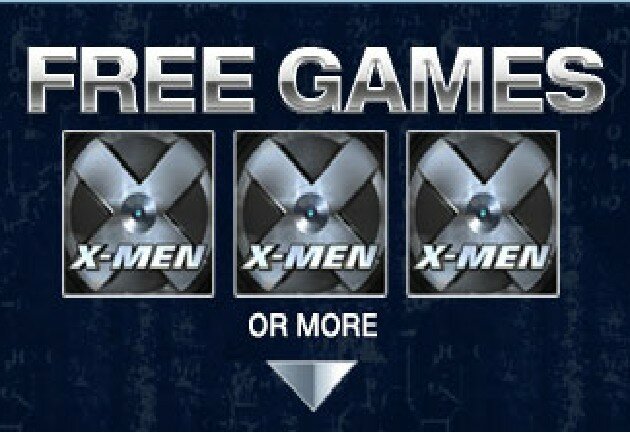 XMEN video slot: free spins
