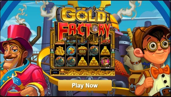 Gold Factory video slot: welcome