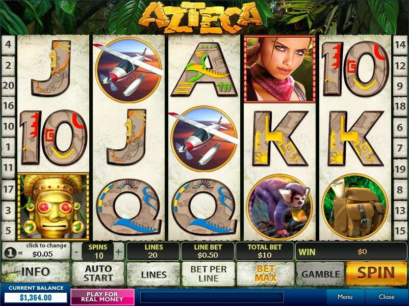 azteca video slot: graphics and sounds