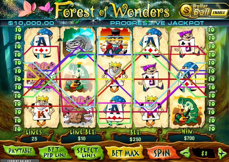 forest of wonders video slot: