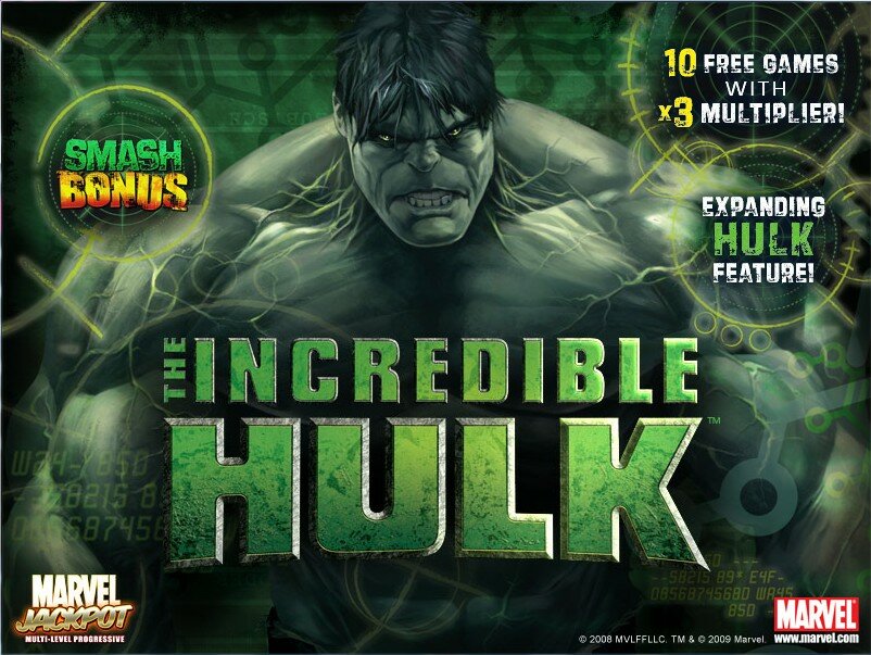 The Incredible Hulk video slot
