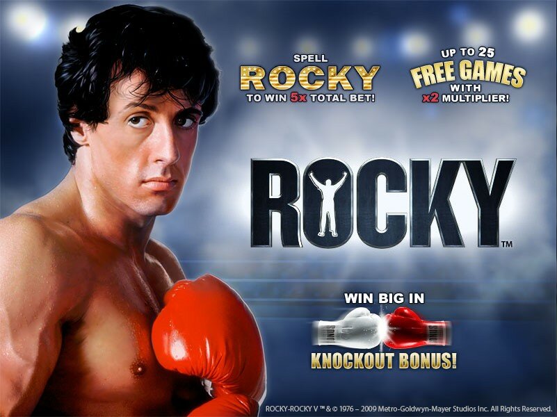rocky video slot: welcome