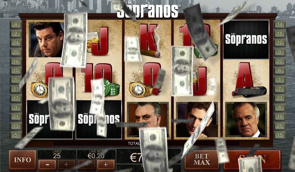 the sopranos Video Slot: graphics