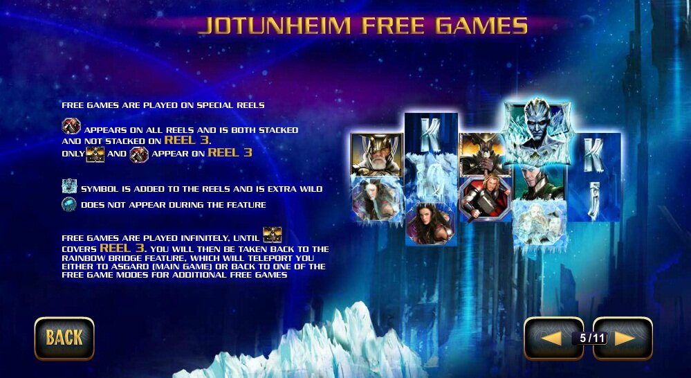 Thor Video Slot: jotunheim free spins